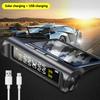 Car Solar Powered TPMS Tyre Pressure Monitoring System with 4 Sensors Digital LCD Display Auto Security Alarm Tester Automotive Test