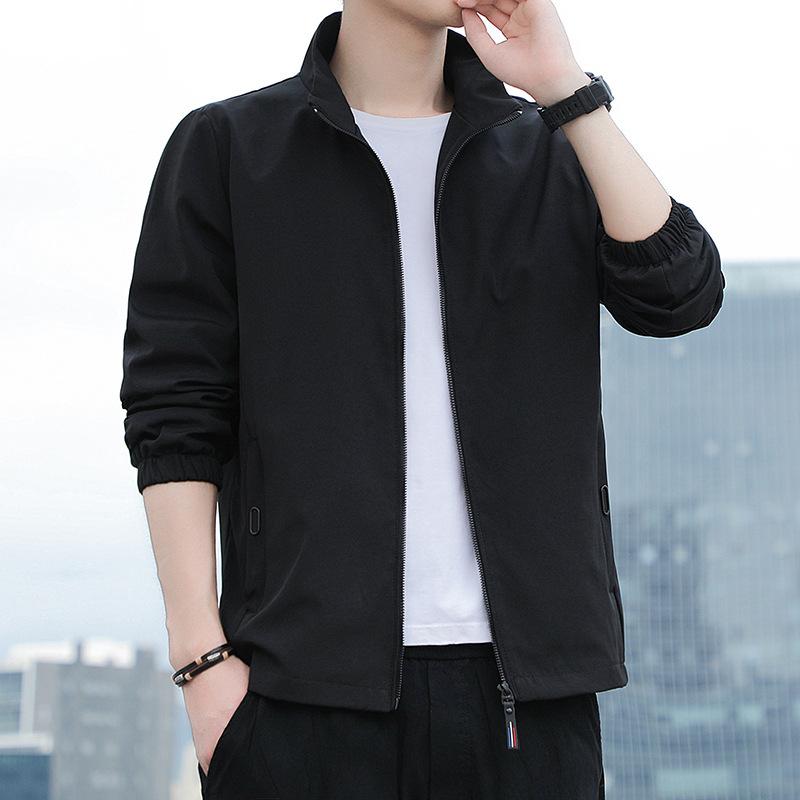 Men's Jacket Autumn New Jacket Korean Style Men's Jacket Casual Wear Stand Collar Baseball Uniform Men's Clothing