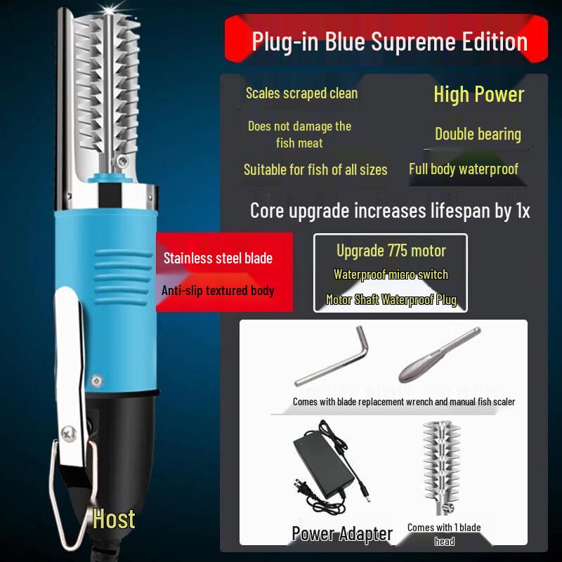 Qiwei Automatic Electric Fish Scaler