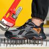 Man Safety Shoes Puncture-proof Work Sneakers Lightweight Work Shoes Men Steel Toe Shoes Safety Boots Indestructible Shoes