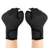 Neoprene Swimming Gloves Webbed Fitness Water Resistance Training Gloves with Adjustable Wrist Strap Diving Swim