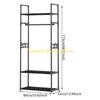 F26C Clothing Rack Garment Rack with Bottom Shelf for Hanging Clothes Coat Skirts Shirts Sweaters Shoe Rack Storing Shoes