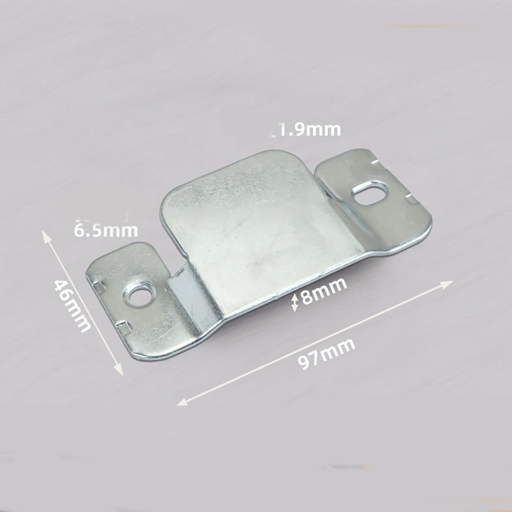 

1 пара Прочный мебельный соединительный кронштейн В комплекте винты Секционные диванные зажимы Сборка мебели серебряный