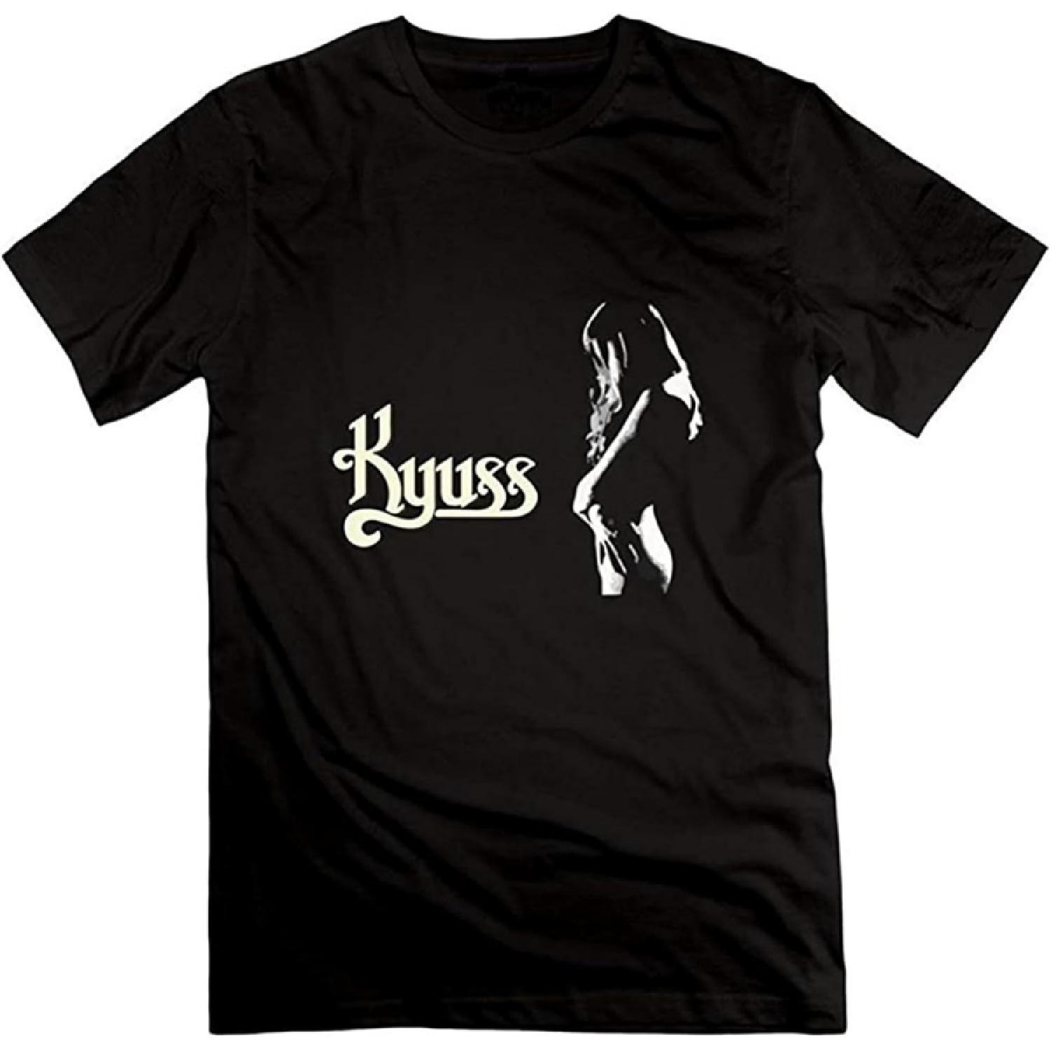 BabyRun Kyuss Band T Shirt Black for Men 100% Cotton XS XXXXXL разноцветный