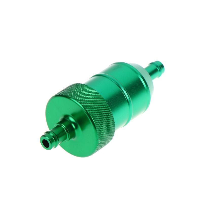 Universal Cnc Aluminium 8Mm Petrol Gas Fuel Filter Hose Element For Motorcycle Pit Dirt Bike Atv Quad Buggy Oil Gas Fuel Filter