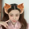 Halloween Wolf Ear Headbands Nonslip Design Cosplay Accessory Lightweight Daily Wear Fashion Hair Decoration
