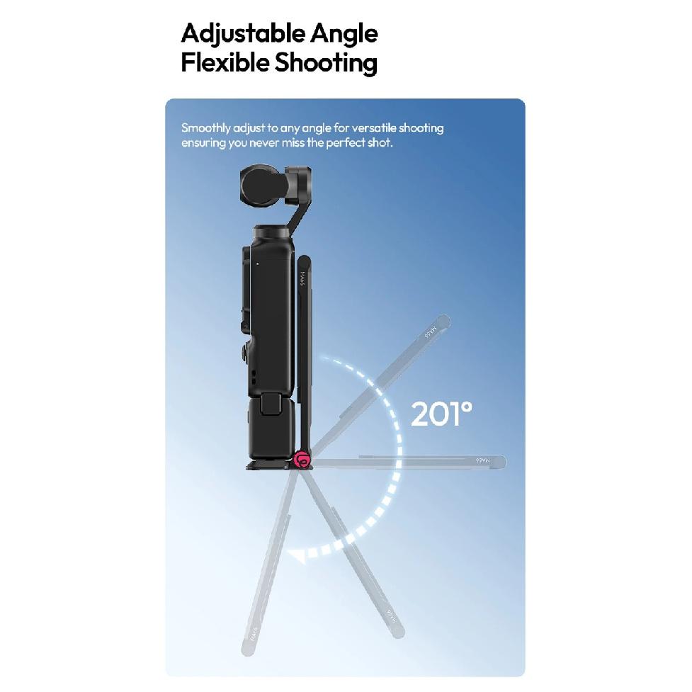 Ulanzi MA66 Tripod for dji osmo Pocket 3 4 4P Accessories Magnetic Quick Release Plate Hidden Hook Mantis Mode Desktop Stand
