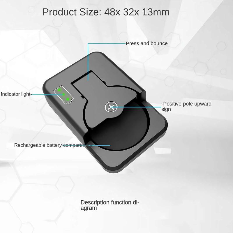 1 Pcs Button Battery Charger Universal Lir2032 1632 2450 4.2V Battery Parts Button Battery Charger