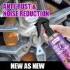 100ml Car Metal Rust Remover Spray - Multi-purpose chromium oxide removal and repair paste for metal surfaces, calcium carbonate
