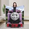 Super Soft T-thomas and Friends Throw Blanket Premium Fleece Flannel Lightweight  Bed Blanket Super Cozy Blankets All Season Use