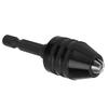 1Celsius4 Keyless Drill Chuck 0.3-6.5mm Clamping Capacity Hex Shank Adapter for   Power Drill Electric Grinder with Converter