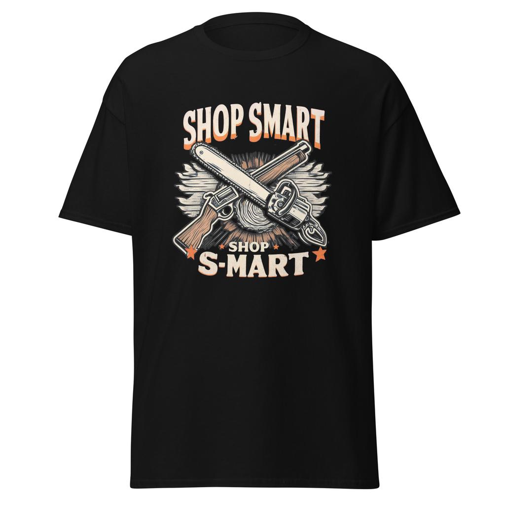 Shop Smart, Shop S-Mart T-Shirt - Groovy Style for Horror Fans