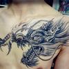 Dragon Tattoo Stickers: Over-the-Shoulder, Chest, and Large Sleeve Designs for Men & Women