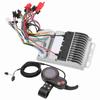 48V 60V 500W Brushless Motor Controller LH100 LCD Display Set 3 Mode Sine Wave Controller Kit for