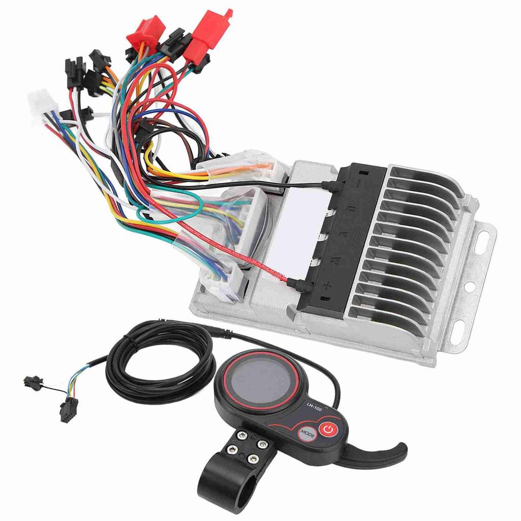48V 60V 500W Brushless Motor Controller LH100 LCD Display Set 3 Mode Sine Wave Controller Kit for