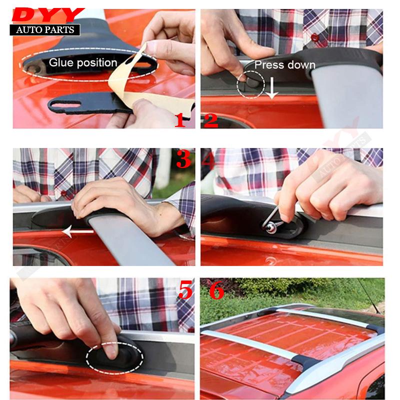 Ford Ecosport Roof Rack Crossbars 18-22 Luggage Carrier