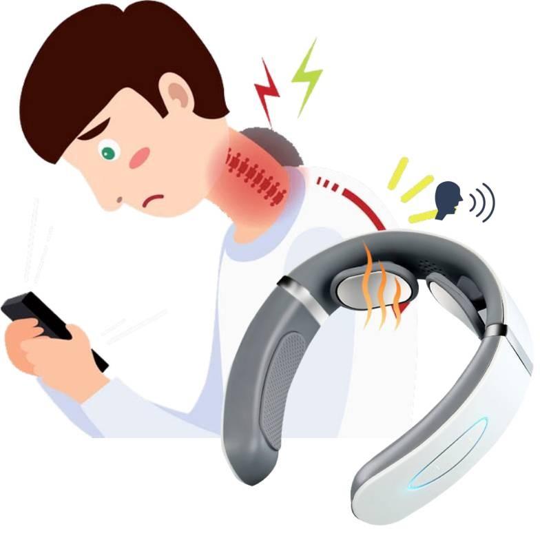 Smart Neck Massager With Pulse Therapy And Heating Function For Ultimate Relaxation