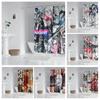 Anime Shower Curtain With Hook Bathroom Curtain Bathroom Decor Anime Decor  Curtain