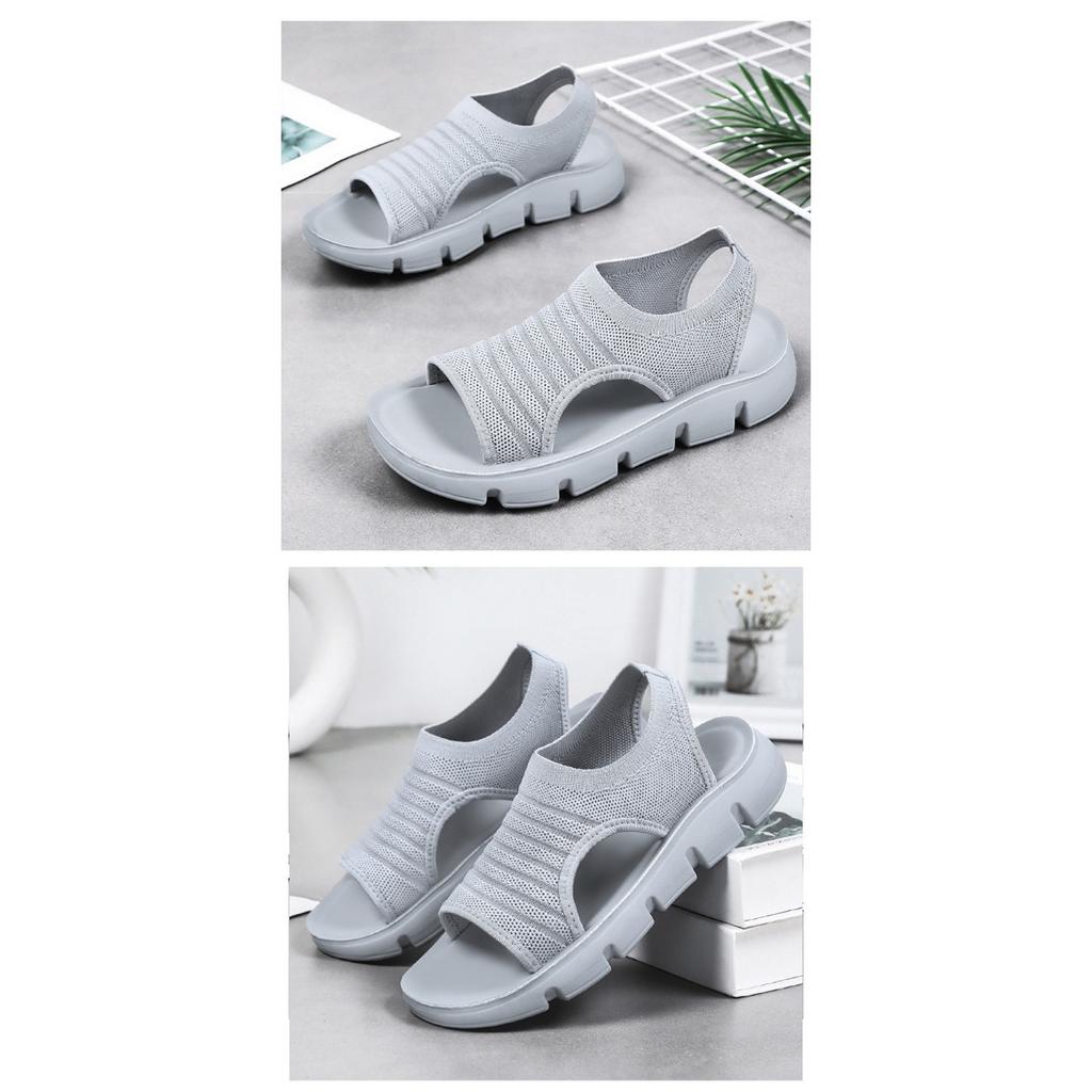 Damskie Letnie Nowe Puste Sandały z Otwartym Palcem i Miękką Podeszwą Komfort
