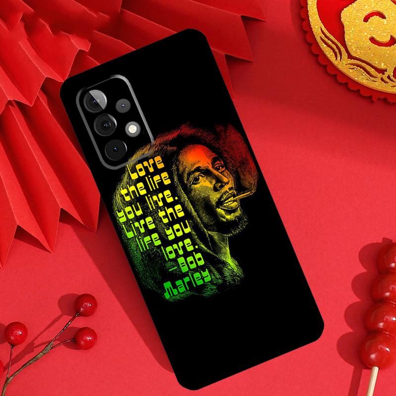 Reggae Bob Marley Case For Samsung Galaxy M21 M31 M35 M12 M13 M14 M15 M06 M16 M36 M56 M53 M32 M52 M55 M34 M54