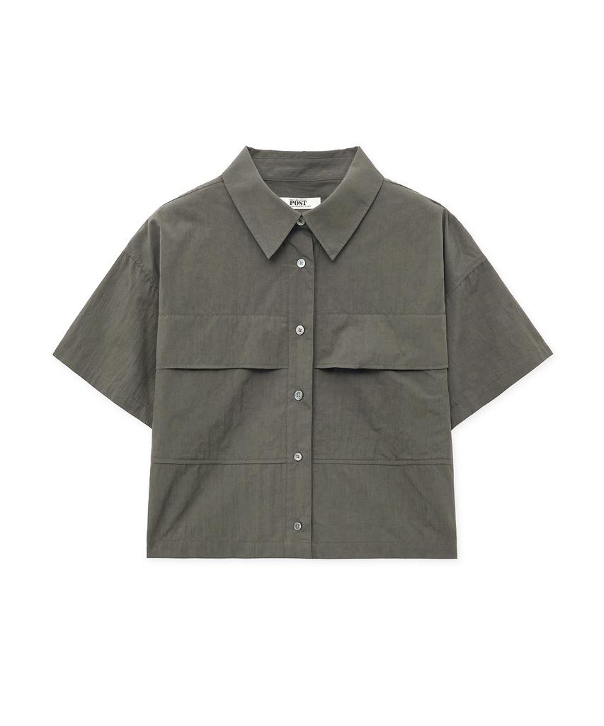 THE SATURDAY EVENING POST Big Pocket Shirts_Charcoal