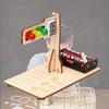 Wooden Diy Traffic Signal Light Model Science Experiment Set For Students