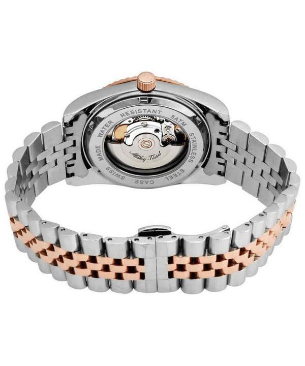 Mathey-Tissot Mathy III Automatic Two Tone Stainless Steel Brown Dial H1810ATRN Men's Watch