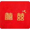 Langsha Men's Underwear, Qiji Red "Xi" Character Design, Pure Cotton Wedding Socks, Horse Year Mid-Calf Socks for Couples