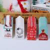 100pcs DIY Xmas Decoration Wrapping Supplies Gift Wrapping Hang Tags Kraft Tag Christmas Labels