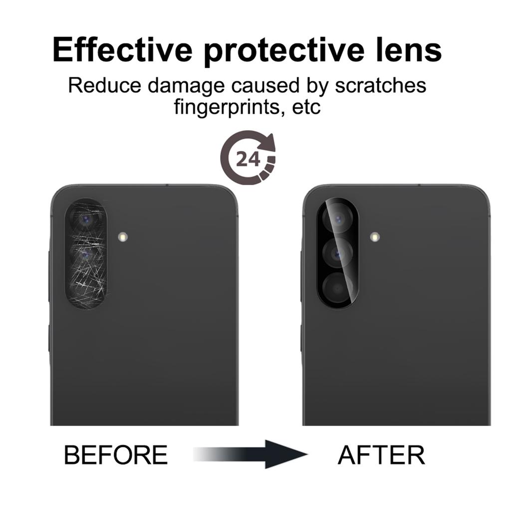 1-5PCS HD Phone Camera Screen Protector Flim Cover For Samsung A57 A37 A17 A07 A56 A36 A26 A16 A06 9H Anti-scratch Protector Cap