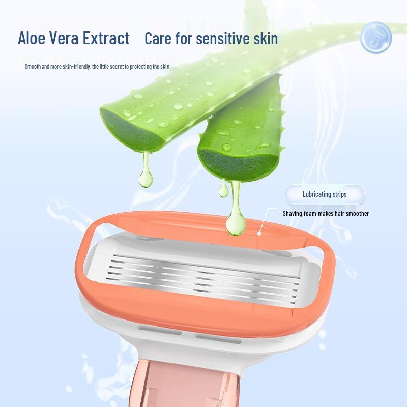 Women's Shaving Razor: Ideal for underarm, leg, and private area hair removal.