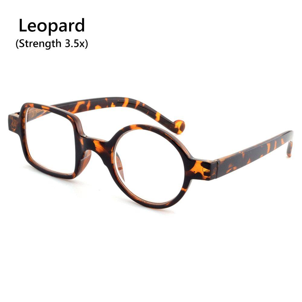 Irregular Spring Hinge Reading Eyeglasses Reading Glasses Presbyopic Glasses Round Square Frame