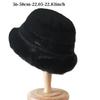 Winter Big Head Waist with Plush Fisherman's Hat Ear Protection Korean Edition Thickened Warm Plush Bucket Hat