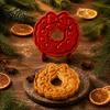 Baking Gifts for Enthusiasts Christmas Hand Press Pie Mold, Plastic Pastry Dough Neatly Cut Cookie Cutters DIY Holiday Treats