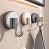 Suction Cup Hook Seamless No-drilling Vacuum Strong Load-bearing Adhesive Hook for Kitchen Backsplash and Bathroom