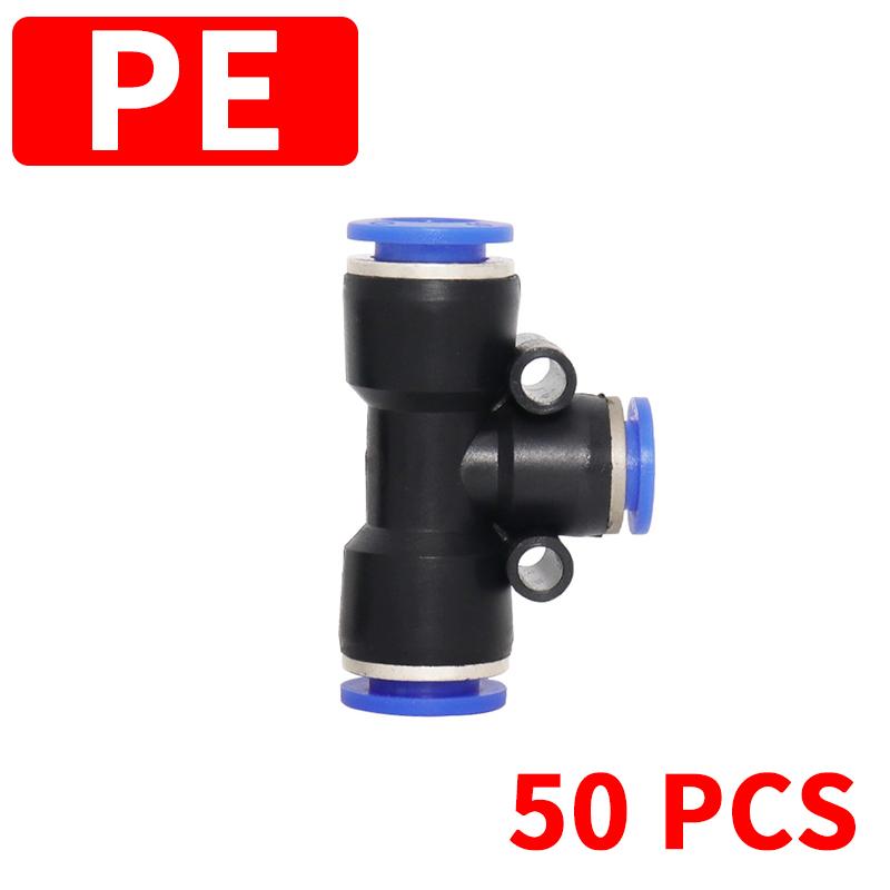 Pneumatic Fittings Pipe Connectors Quick Release Connector PU PY PK PE PV SA Air Tube 4mm 6mm 8mm 10mm Push In Hose Couping