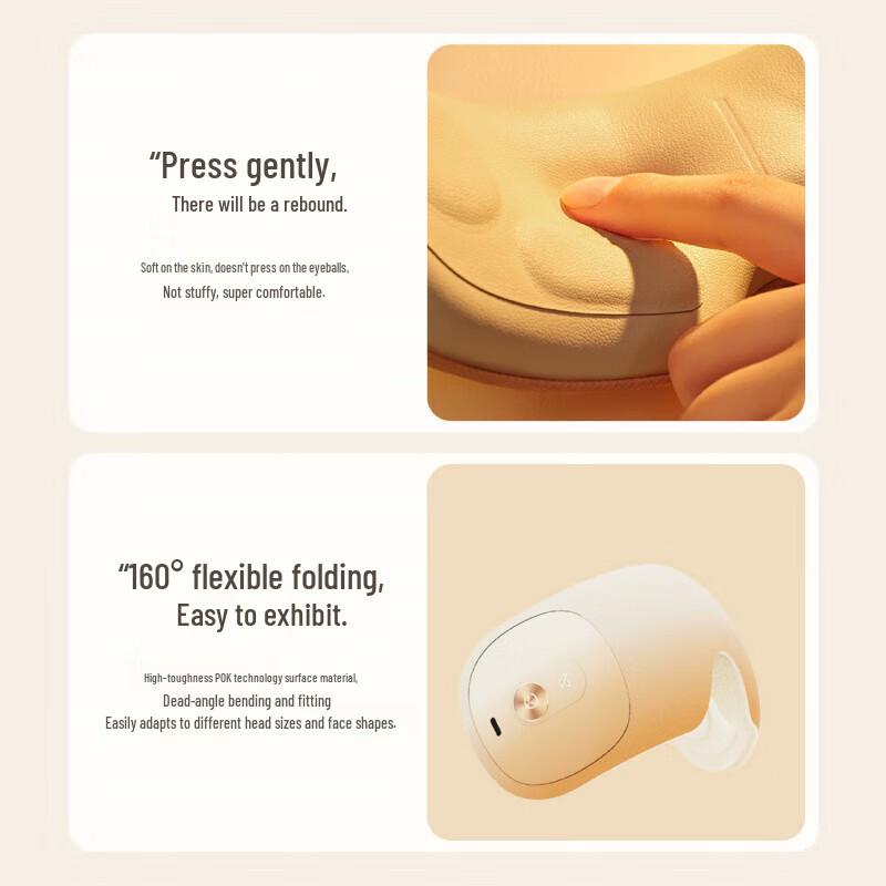 Breo SeeX3 Smart Eye Massager with Heat and Bluetooth Music