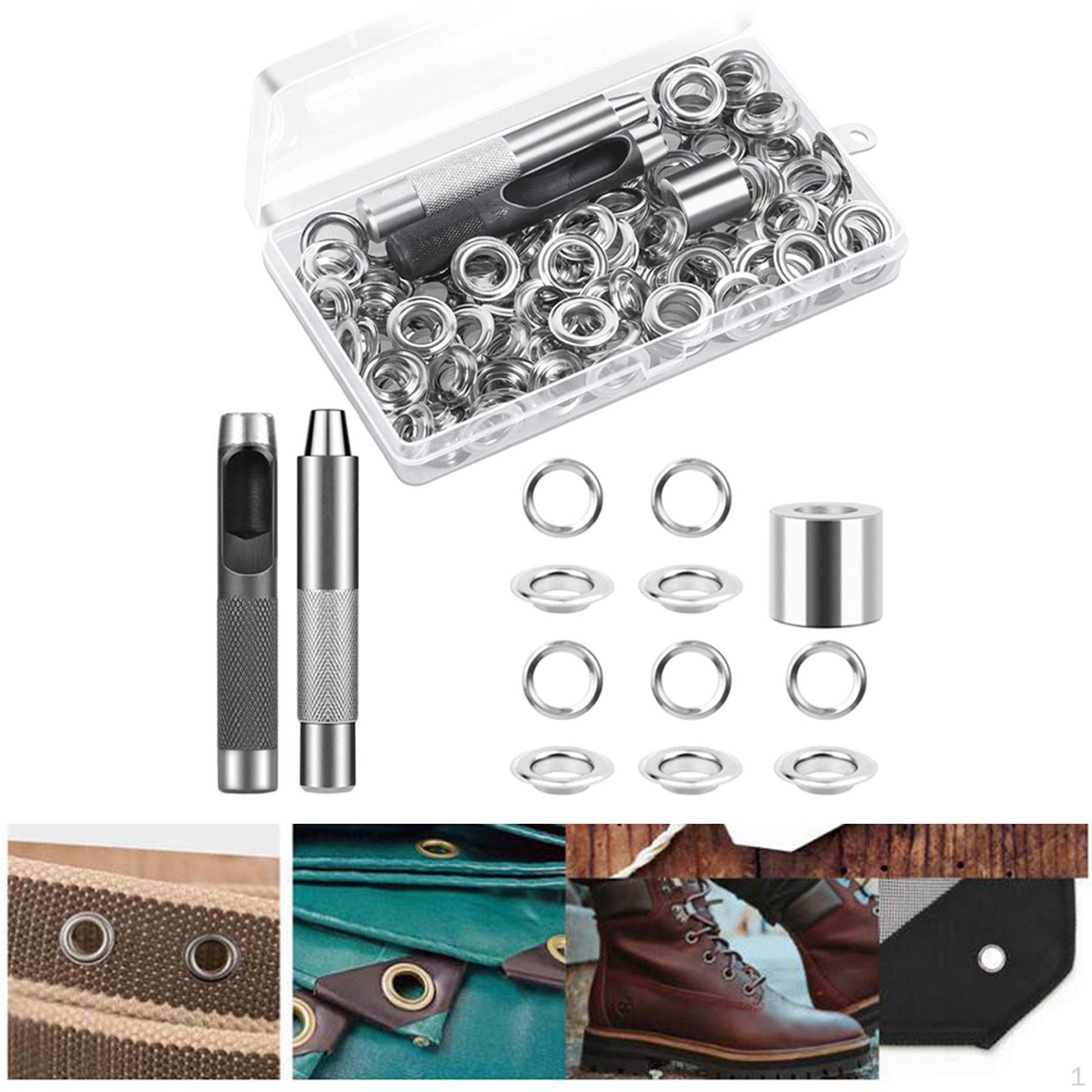 

100 штук застежек-крючков и петель ручной инструмент для ремонта и фиксации для рубашки, платья, брюк 12mm