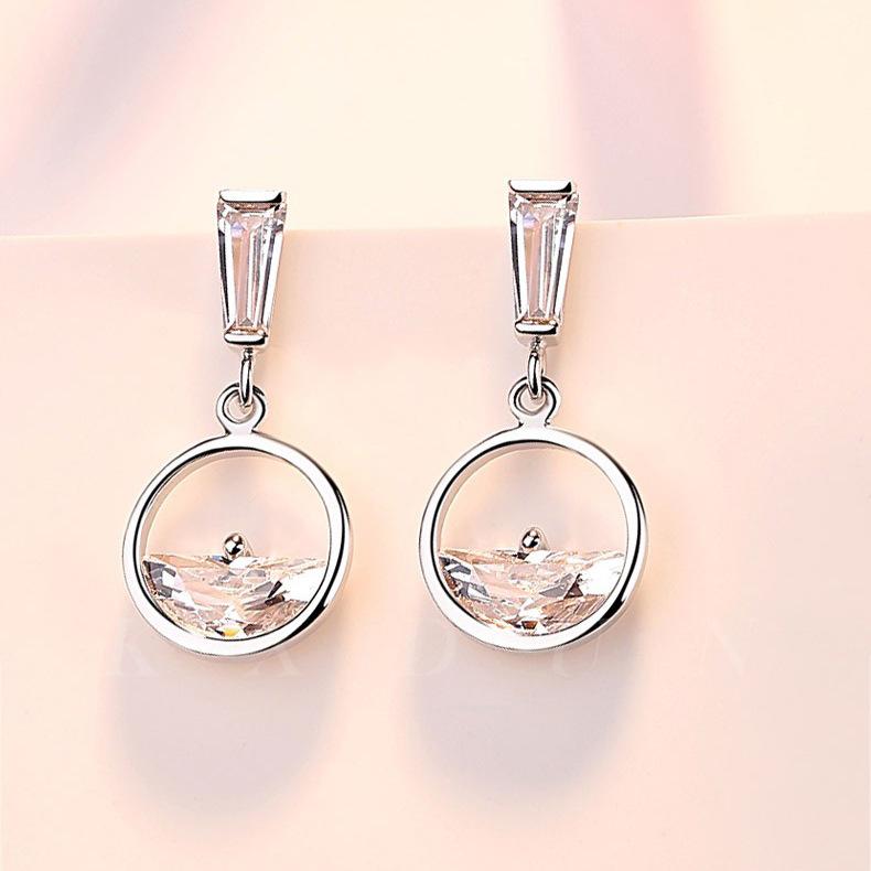 Wangquanshui Earrings Earrings for Women, Japanese and Korean Simple Retro Earrings
