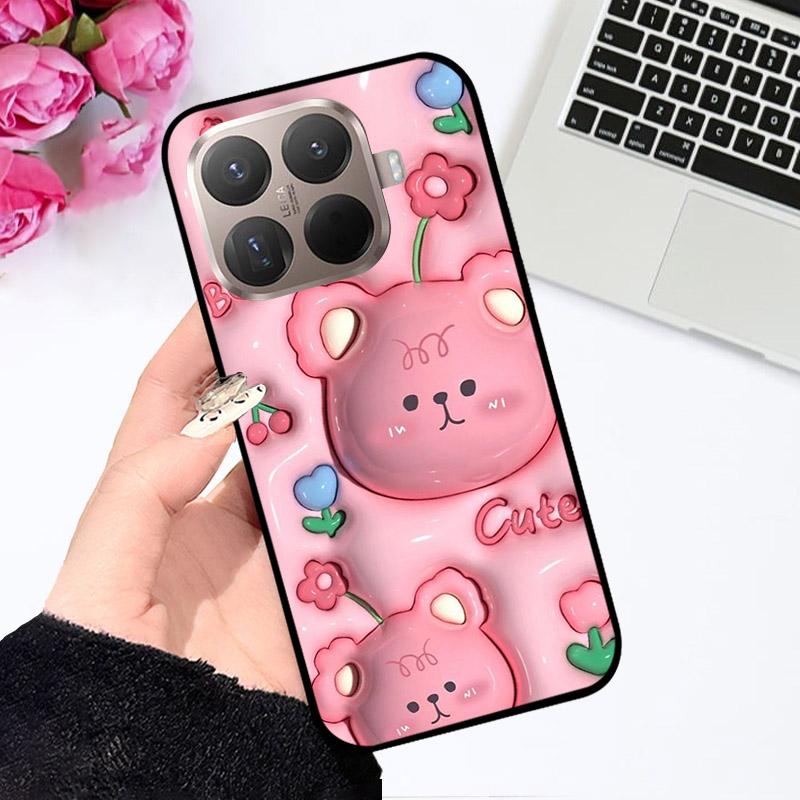 For Xiaomi 15T Pro Case Fashion Cartoon Printed Silicon Soft TPU Phone Cover For Xiaomi 15 T Pro Cases 15TPro Anti Drop Fundas