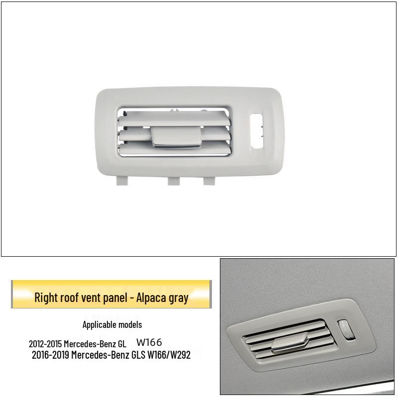 Mercedes-Benz ML/GL/GLE300/GLS350 W166 Kryt mřížky ventilace klimatizace na B-sloupku střechy