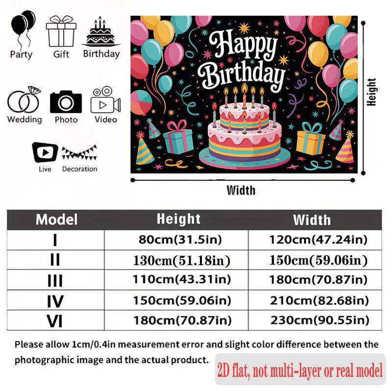 1pc Photography Photography Backdrop - Wall Hanging Decor