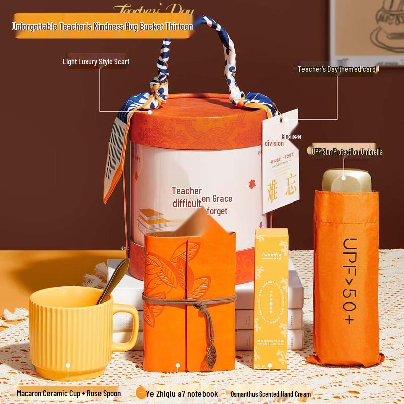 Teachers Day Gift Set Hug Bucket 13