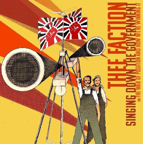 

CD THEE FACTION - Singing Down The Government SOV03 Soviet Beret 2012 UK Rock Used