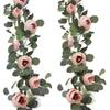 2-Meter Artificial Rose & Camellia Vine for Wedding Flower Walls & Home Table Decor