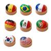 National Flag Dumpling Squeeze Toy Stress Relief Cartoon Expression Steamed Bun Fidget Toy Hand Relaxation Decompression Gadget