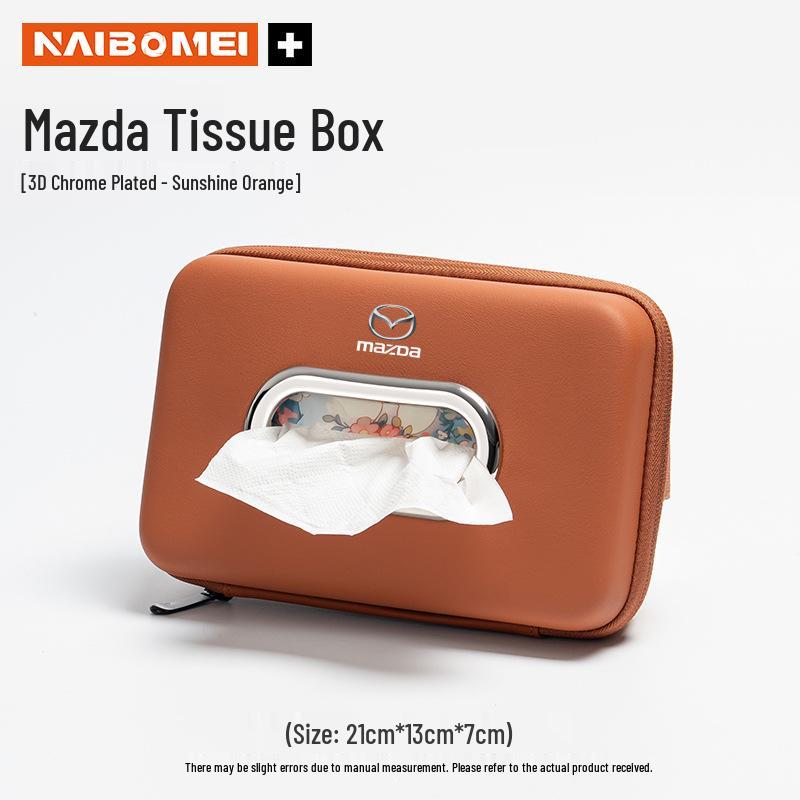 Hodí se pro Mazda CX3, Axela, CX4/5, Atenza a obsahuje závěsný box na kapesníky/balíček kapesníků do loketní opěrky.