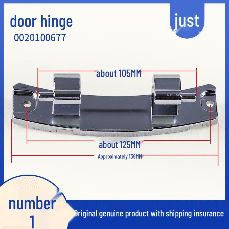 Compatible Parts for Midea Little Swan Front Load Washer: Door Hook, Hinge, Buckle, and Switch