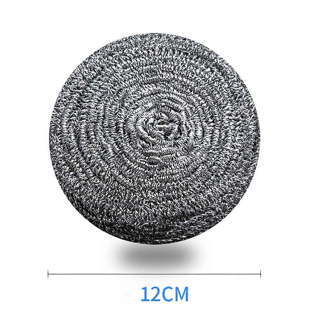 Edelstahlreinigerbürste, Spülbürste, Strapazierfähige Scheuerschwämme, Küchenreiniger-Schrubber, Flexibler Reinigungsball 4,72" (8 Stück)