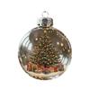 Leichtes Weihnachtsbaum-Hängeornament Bruchsicherer Kunststoff Vintages Thema Hausdekoration
